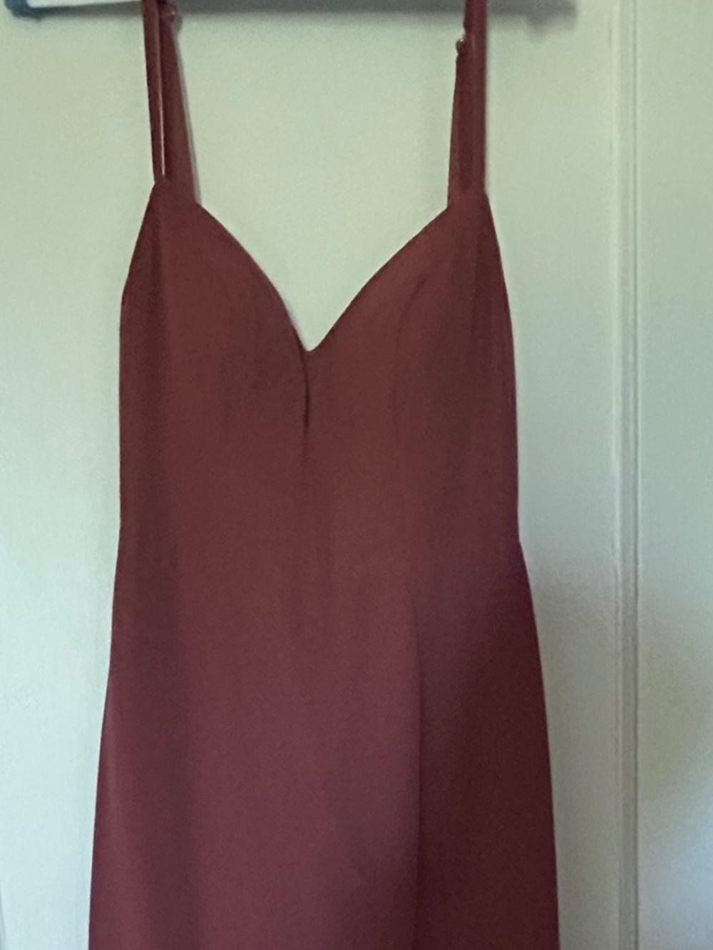 Azazie dress Desert Rose